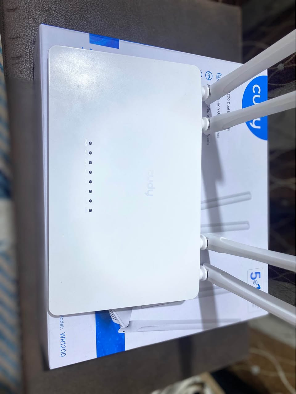 راوتر جديد 100‎%‎ فقط مفتوح من الكارتونة شرط ضمان شهر مناسب للابراج وبالاخص للمشروع الوطني الضوئي السعر 38 الف النجف, العراق


**إذا كنت صاحب هذا الإعلان وتريد حذفه لأي سبب، رجاءا أرسل رسالة إلى الدعم الفني**