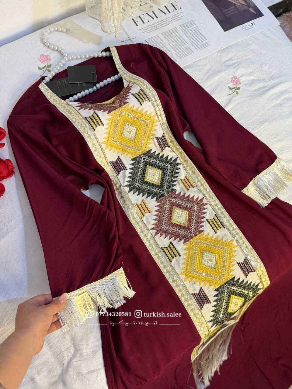 💫 رمضاننا غير ✨
ستايلات فخمة وألوان راقية 🤍
توصيل سريع 💌
گلبيه رمضانيه  موديل 2026 ❤️
خامه كشمير درجه اولى خامه ممتازه 💯
قياس l.. Xl... 2xl.. 3xl

أسعار التوصيل....

. داخل الكوت 2,000
. اقضيه ونواحي 4,000
. بغداد وجميع المحافظات 5,000
#ترند #واسط #رمضان_كريم #رمضاني


**إذا كنت صاحب هذا الإعلان وتريد حذفه لأي سبب، رجاءا أرسل رسالة إلى الدعم الفني**