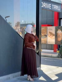 فستان ملكي • شيفون • مقاسات ٣٨-٤٨