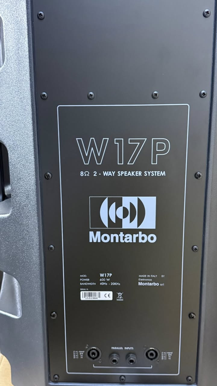 ‏سلام عليكم سماعات ￼ Montarbo w17b.  للبيع

‏موجودة في أربيل

سعر اربع سماعات كبس كارتون 3000$

‏ وصف في داخل مقطع فيديو في المنشور

‏هي أكثر سماعات ثبتت جدارتها في الساحات 

￼ الختام في أمان الله


**إذا كنت صاحب هذا الإعلان وتريد حذفه لأي سبب، رجاءا أرسل رسالة إلى الدعم الفني**