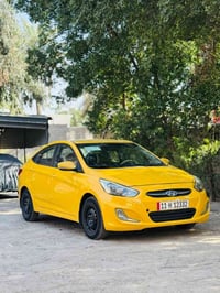 اكسنت موديل 2016 خليجي بدون ضربة و بدون تبديل  مصفرة هئة و غرامات + هز...