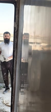 كادر لبخ جص • من الموصل • بيت محمد العلي الحميد