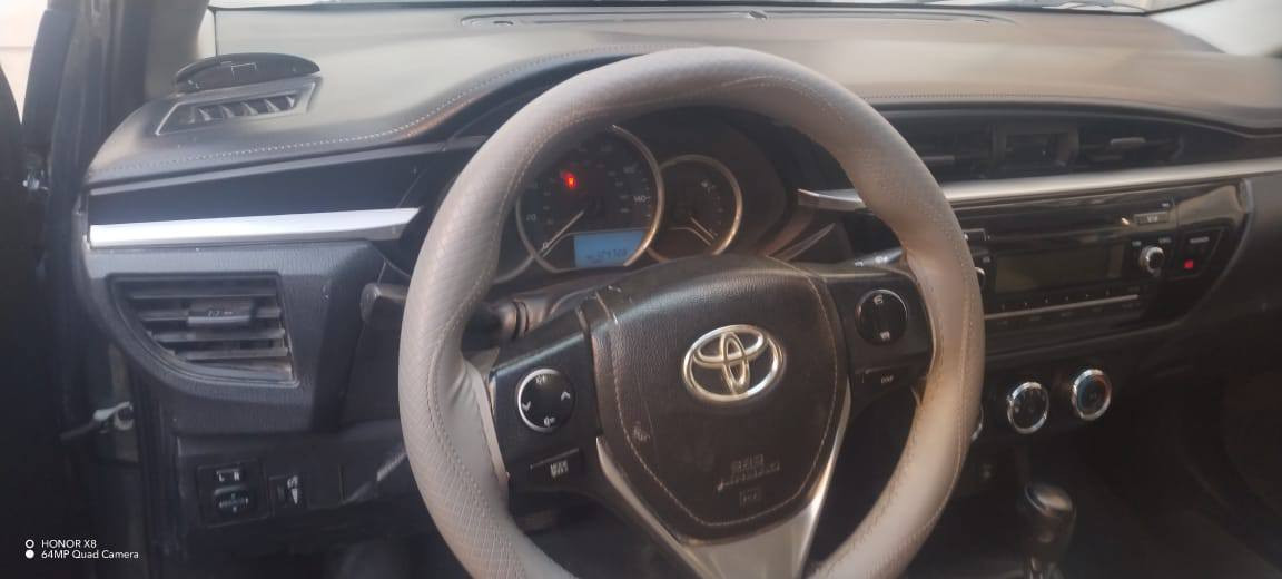 كورلة مديل 2014 وارد امريكي مكينتها 2000
ضربتها بس البنيد بدون تبديل ولاطاك الايرباك  سيارة جاهزة مابيها نقص 
وبيها بارد بالباب الخلفي سعرها 118 للبيع او المراوس ***********
