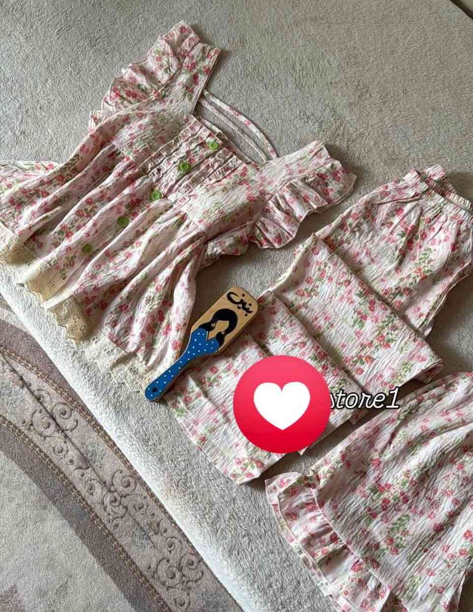 جمال القطع الكريشة يكفي تصاميمة حلوة قماشة باردة وغسل ولبس🥹❤️


**إذا كنت صاحب هذا الإعلان وتريد حذفه لأي سبب، رجاءا أرسل رسالة إلى الدعم الفني**