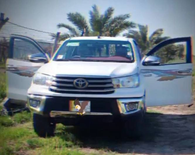 السلام عليكم 
بيكم فورويل للبيع 

موديل 2016
ماشيه 150
السيارة مكفولة كفالة عامه من كلشي 
الرقم بغداد 

السعر 250
مكان السيارة ديالى بعقوبة 

الرقم لتواصل ***********
