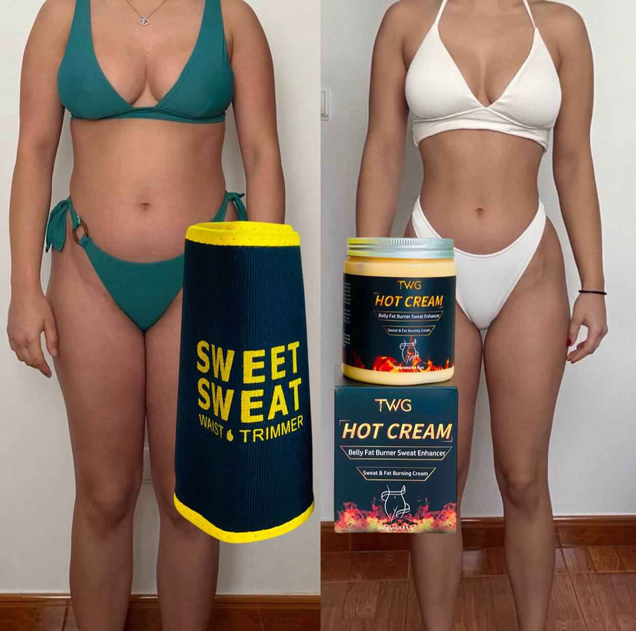 عرض لتنحيف البطن وتحصلين على خصر نحيف ومثالي 
يتكون العرض من قطعتين مشد سوست مع كريم تي دبليو جي ✨👌🏻  

كريم تي دبليو جي
"TWG Hot Cream"،💛
 وهو منتج موضعي يُسوق كعامل مساعد لتعزيز التعرق وحرق الدهون في منطقة البطن. 🙂‍↔️
الوظيفة الأساسية: يعمل كمعزز للتعرق (Sweat Enhancer) ومستهدف للسيلوليت في مناطق مثل البطن، الأرداف، والأذرع.💛
يدعي المنتج أنه يرفع حرارة الجسم الموضعية لزيادة الدورة الدموية والتعرق أثناء التمرين، مما قد يساعد في شد الجلد مؤقتاً. 👏🏻

1---مشد سويت  Sweet Sweat Waist Trimmer هو حزام تنحيف للخصر مصمم لزيادة التعرق أثناء التمارين الرياضية. 👏🏻🙂‍↔️الخصائص والفوائد
زيادة التعرق: مصنوع من النيوبرين السميك والخالي من اللاتكس (neoprene)، والذي يساعد على عزل الحرارة وزيادة درجة🌤 حرارة الجسم الأساسية في منطقة البطن، مما يعزز التعرق وفقدان وزن الماء الزائد.
تصميم مريح: الحزام مرن وقابل للتعديل ليناسب شكل وحجم جسمك بشكل مريح،😪 ويسمح بنطاق واسع من الحركة أثناء النشاط البدني.

سعر العرض 20 الف بغداد, العراق


**إذا كنت صاحب هذا الإعلان وتريد حذفه لأي سبب، رجاءا أرسل رسالة إلى الدعم الفني**