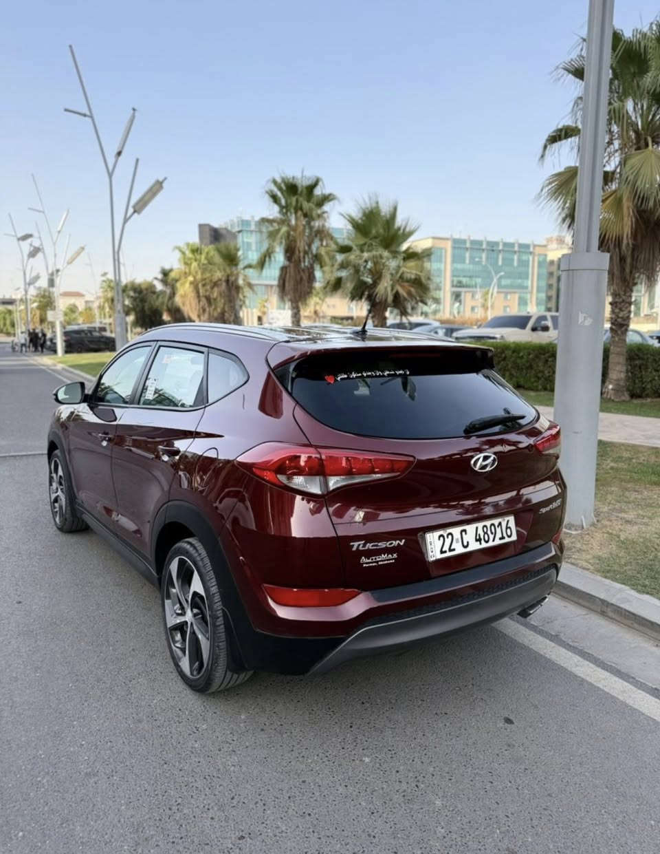 السلام عليكم
هونداي توسان سبورت 
موديل 2016
المحرك 1600 تيربو ✈️🚀
ماشية 63
السيارة فول مواصفات ماعدا البانوراما
بيها قطعة وحده صبغ لا دواخل ولا أرباك 
سيارة باسمي تحويل وكالة ثاني يوم 
مكان السيارة اربيل شارع 100 
***********
***********

