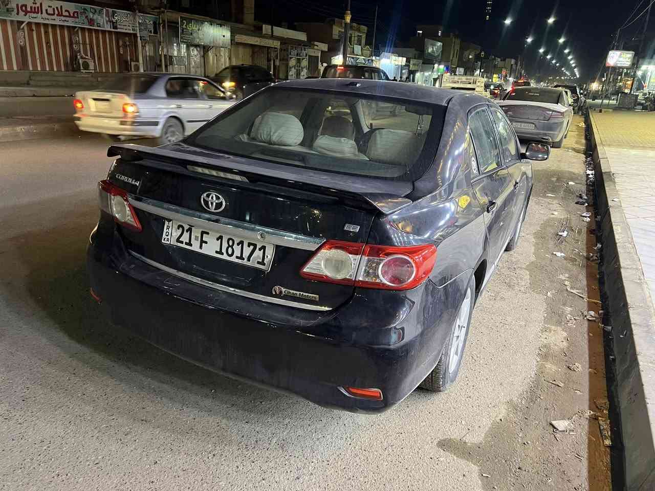 سلام عليكم 
كورلا للبيع 
موديل 2012
كير ومحرك شرط 
تواير وصدر جدد
السعر 110 وبيها مجال للطيبين 
الرقم ***********
