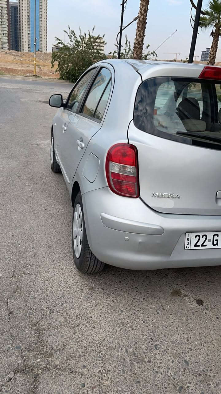 نيسان ميكرا
مواصفات خليجي 
موديل 2016
ماشيه 161.000كم
كير ومحرك شرط 
ضررها جاملغ بارد
شرط السونار
السعر 10،000$
للتواصل والاستفسار على الرقم
***********
مكلف بالنشر
