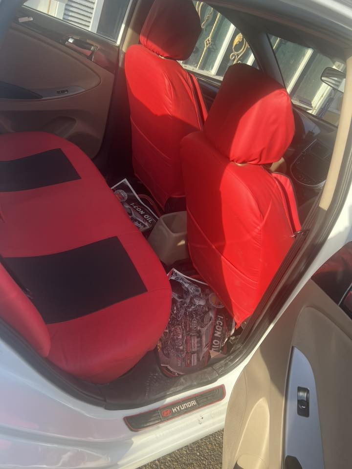 للبيع أكسنت خليجي   2016
مكفوله من الصبغ

محرك 1600

تبريد ثلج تدفئة

جاهزه من كل نواحي 

ماشية 58 حقيقي

بأسمي رقم بغداد الجديد تحويل ثاني يوم 

السعر 95وبي مجال 

مكان السيارة بغداد الزعفرانية 

رقم الهاتف / ***********
