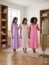 قميص نوم • قطني • فري سايز