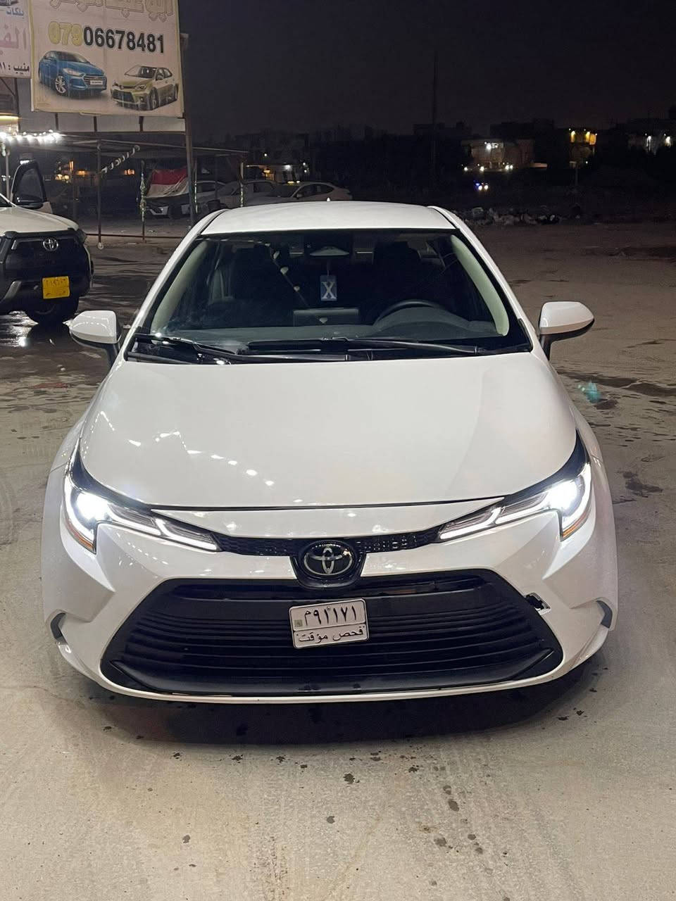 كورولا 24  امريكي دخلت معوقين ومالحكت اسجله وصلت للهزه احنه مجموعه كروب فوك ١٥٠ نفر التقينا بالمدير ومنتضرين توقيع بس يعني هال ايام  تنفتح وهوه تسهيل بيد الله بس اني مستعجل ع فلوس معروضه ب110 وبيهه مجال للشراي
مكاني الغزاليه  
 ٠٧٧٠ ٨٣٥ ١٠٩٥
