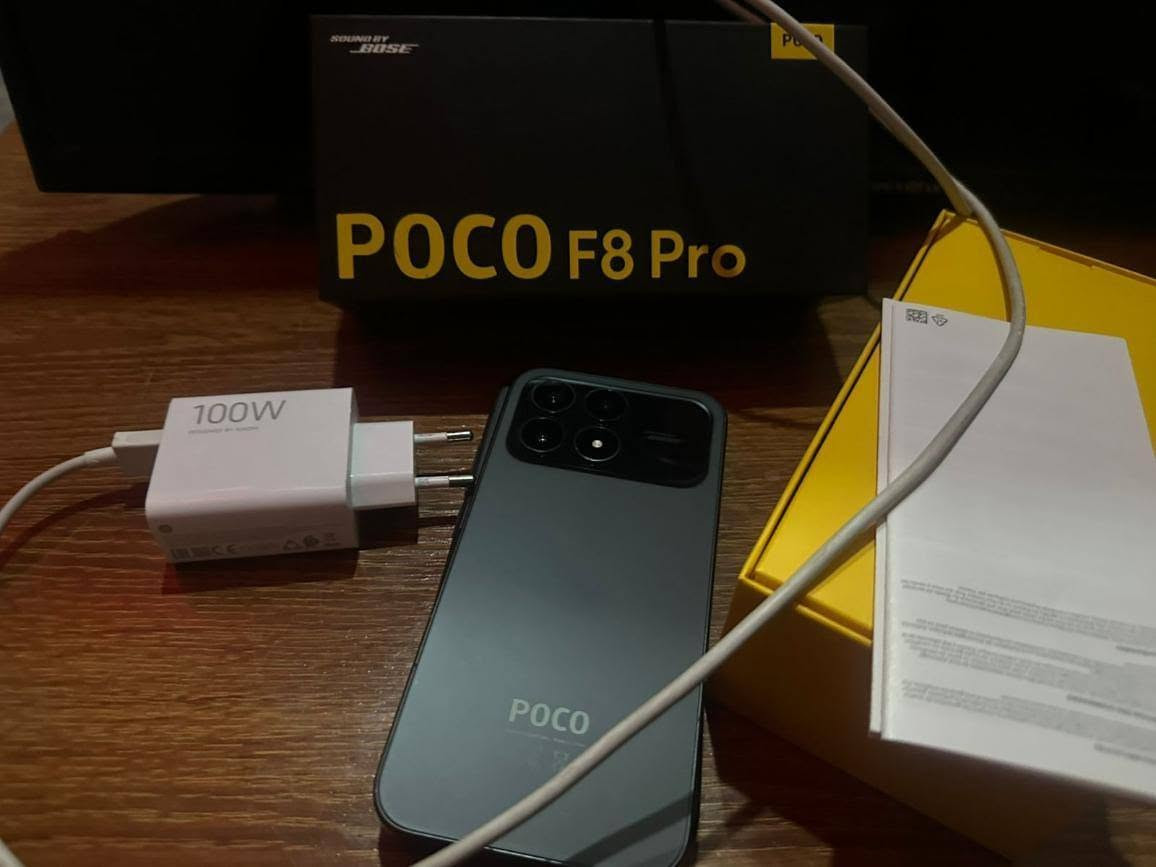 Poco f8 pro 
ذاكره 512
لون اسود طافي 
معالجه احسن معالج بالعالم
 جديد شاحنه 100واط
كارتونه وياه 
استخدام شهر 
القطعه الوحيده الي بالمثنى
السعر 720
المكان السماوه


**إذا كنت صاحب هذا الإعلان وتريد حذفه لأي سبب، رجاءا أرسل رسالة إلى الدعم الفني**