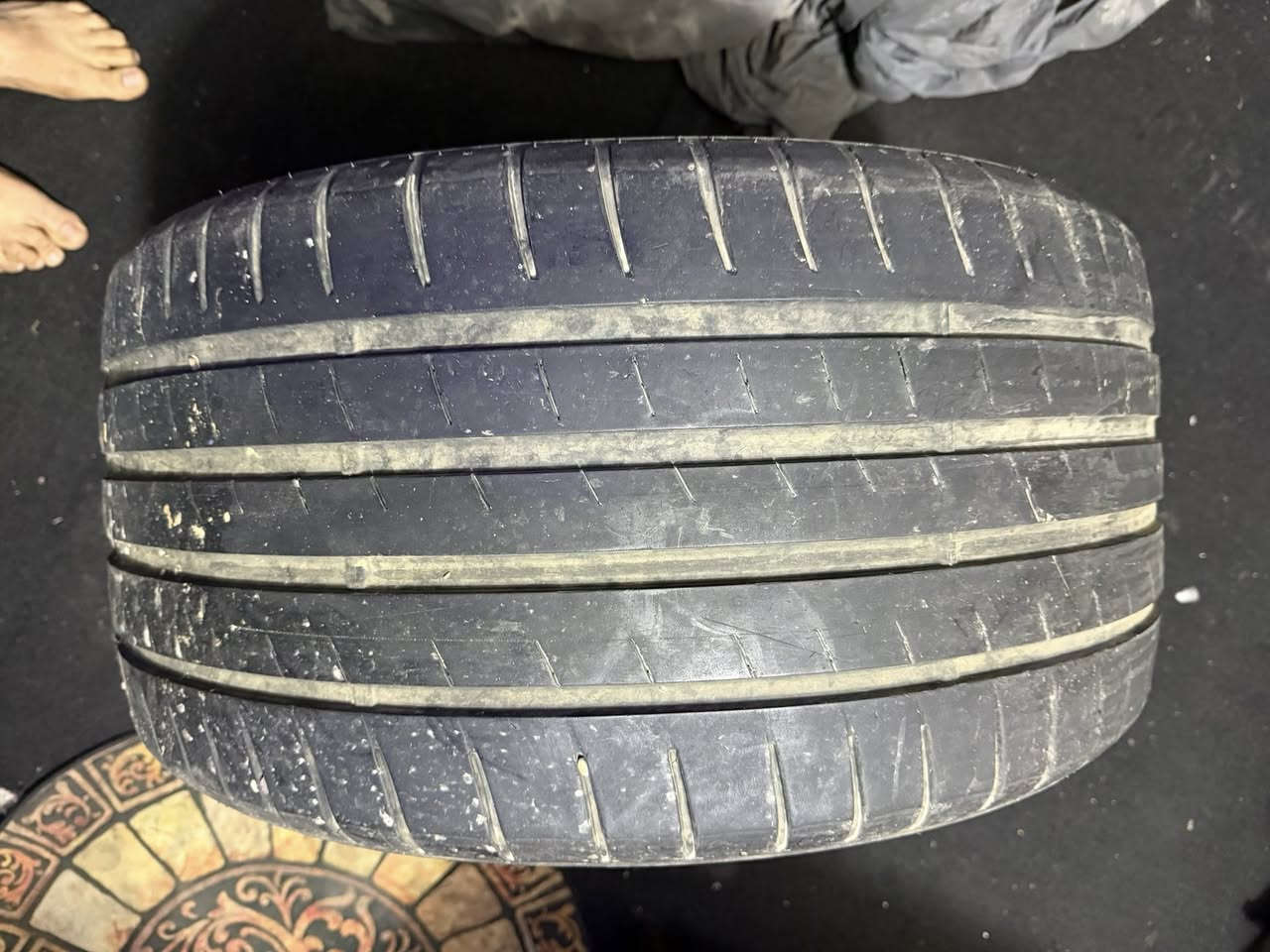 السلام عليكم
تك تاير اخو الجديد قياس ٣١٥/٣٥/٢٠ سعر. ١٢٥ الف
زوج دبلات موبر صفر سعر ١٥٠ الف 
طخم دبلات واحد بيهن نص عمر مع اللوي سعرهن ٧٥ الف 
جادرشامو مبطن مال جارجر سعره ٣٥ الف 
دهن موبر اصلي وكاله مع الفلتر سعره ١٥٠ دولار 
لحية جارجر امامي سعره ٣٠ الف 
مكاني الاعظميه للاتصال ***********
