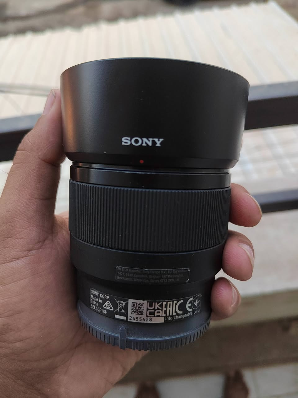 السلام عليكم
عدسة سوني 50 mm للبيع
مكان بغداد سعر مناسب


**إذا كنت صاحب هذا الإعلان وتريد حذفه لأي سبب، رجاءا أرسل رسالة إلى الدعم الفني**