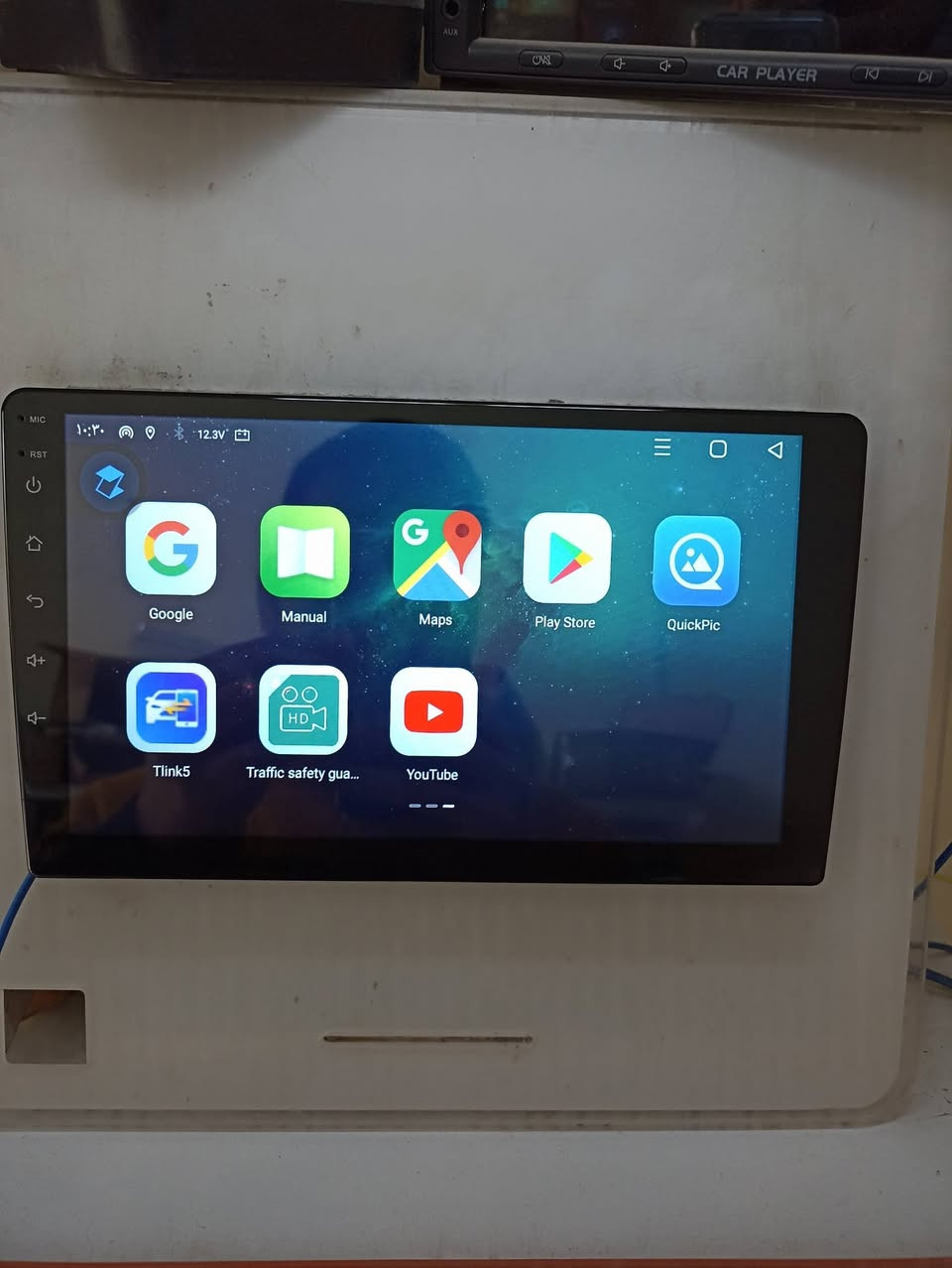 شاشه حجم 9 انج نظام اندرويد Ts10
ذاكره 256 رام 8 معالج ثماني النواة 

كار بلي اندوريد اوتو 

4G سيم كارت 
فإن تبريد حقيقي


**إذا كنت صاحب هذا الإعلان وتريد حذفه لأي سبب، رجاءا أرسل رسالة إلى الدعم الفني**