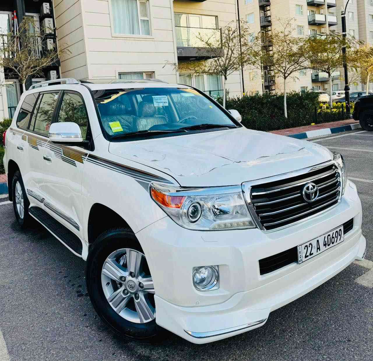 ...﷽ ...

‎‏LAND CRUISER  2014 GXR V6 
     لاندكروزر 2014 بريمي فول مواصفات

       ارخص سعر بل عراق
‎       ماشی ١٨٠.٠٠٠ الف  حقيقي

‎‏‎ مكفولة كفالة عامة من الدعامية إلى الدعامية

‎‏‎ بدون صبخ .بدون بارد  ،بدون رصعات ،بدون حتى شخط

ملاحظات 
سيارة بيها مكانين بيدي ئار بسيت باقية كفالة حتا دعاميات
————————————————————-🔷
‎‏فول فول مواصفات

‎‏‎شاشة كبير لمس كاميرا حاسة 

‎‏‎كاميرات سلاید فتحة سقف 

‎‏‎كشن جلد- كشن كاراباي - 8 اريباك -تبريد مركزية

‎‏‎بصمة تشغيل عن بعد - -سلاجة -ليد زينون 

‎  كشن ٣ حركات  -دبل فوليوم -فورويل هوك

‎تخم تاير دنلوب الاصلي  

‎‏‎ محرك كير بشرط مامفتوح

‎‏‎سيارة حيل نظيفة كلشي عل بلاد لوك
————————————————————-🔷

‎باسمي السنوية بشرط تحويل و خرامة 

‎‏‎سيارة مابيـها دينار مصرف كامل من كل نواحي

‎‏‎نفسي يوم /تحويل و وكالة حاظر 

‎‏‎📍مکان /داخل سليماني

‎سعر 397 ورقە و مجال 

‎رقم تلیفون: ***********☎️
                                                                 *********** السليمانية, العراق
