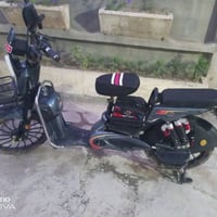 دراجة شحن • نضيفه • بطارية