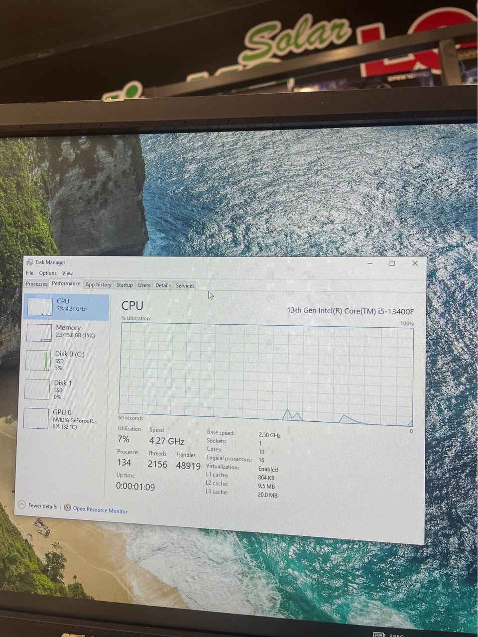 I5-13400f
Ram 16ddr4 3200 lexar
Hard 512gb ssd nvme
Hard 480gb ssd sata
Gpu 3070 msi gaming z trio 
Mb b760 mp 
Ps 750 watt 
Case 2 la cham
Cooler corsaire liquid 240ml أربيل, العراق


**إذا كنت صاحب هذا الإعلان وتريد حذفه لأي سبب، رجاءا أرسل رسالة إلى الدعم الفني**