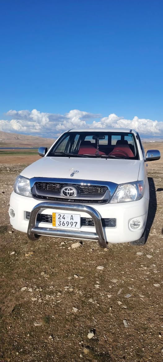 السلام عليكم تيوته هايلوكس للبيع موديل 2011 مكفوله كفاله عامه ماعده 
 بلجاملق اليمين تعديل بسيط عل بارد
 السياره بسمي رقم دهوك 
مكان السياره سد الموصل 
للستفسار عل الرقم
***********
مكلف بلنشر
