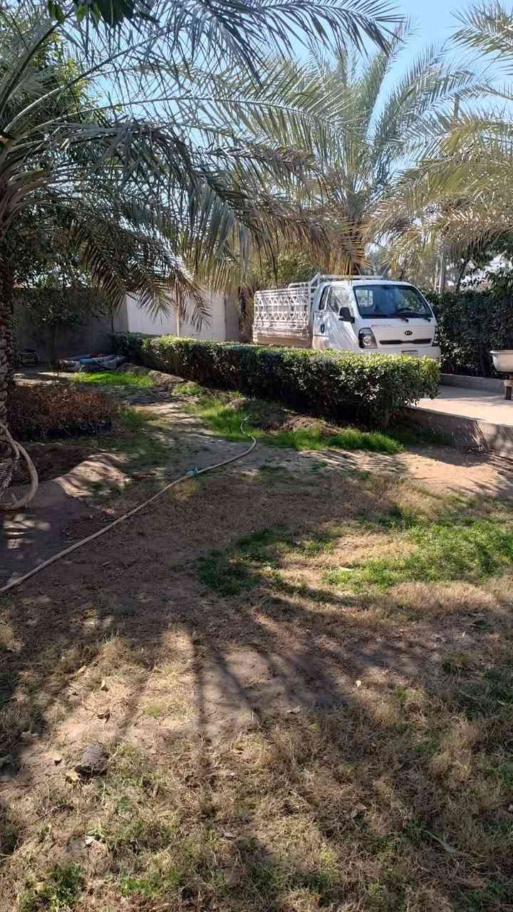 بيت للبيع مساحه 700متر ملك صرف مع أثاثه ومع شاطيه 500 متر ومع احواض سمك مع نخل مكتوم  حله سياحي جمعيات السعر 270 وبي مجال ***********
