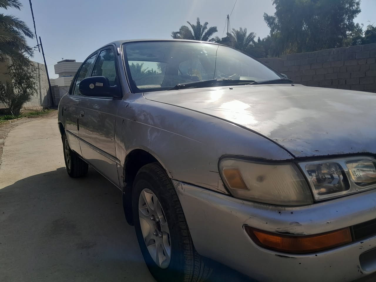 كورلا ٩٤ رقم ديالى سياره جاهزه داخل وخارج مكينه كير صدر تخم تاير الحمد لله كل نقص مابيها عارظها ٥٠ وبيها مجال وهذا رقمي ***********
