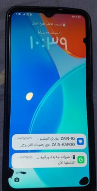 البيع هونر x6 ذاكره 128 بصمه وشحن تايبسي اكو سو دات ب شاشه بطراف بس ال...