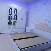 غرفة نوم تركي كانتري ٨ قطع مستعمله نظيفة جدا السعر ٥٥٠$  ( ٥ اوراق ونص...