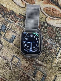 ساعة ابل الجيل التاسع سيرس حجم 45 بطاريه 99 السعر 300 الرقم :078338089...