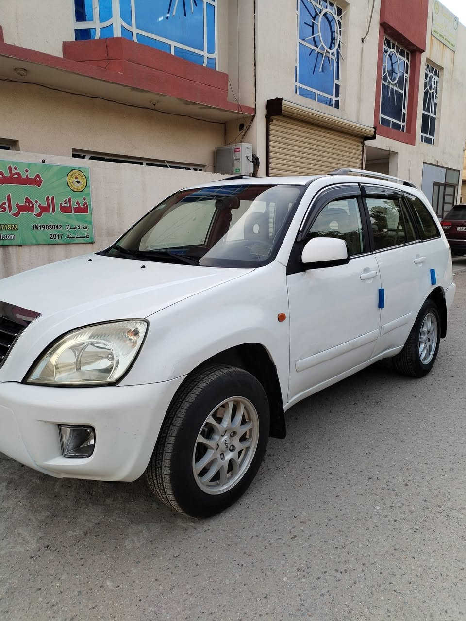 السلام عليكم للبيع تيكو موديل ٢٠١٢ رقم بغداد كير ميكانيكي مكينه ٢٠٠٠سياره جاهزه مابيه اي نقص مواصفات فتحه تحكم ستيرن تدفئه بالكشنات شاشه اندرويد مكان السياره سريع حي العامل مجاور مسبح الرافدين السعر ٥٩ تلفون ***********
