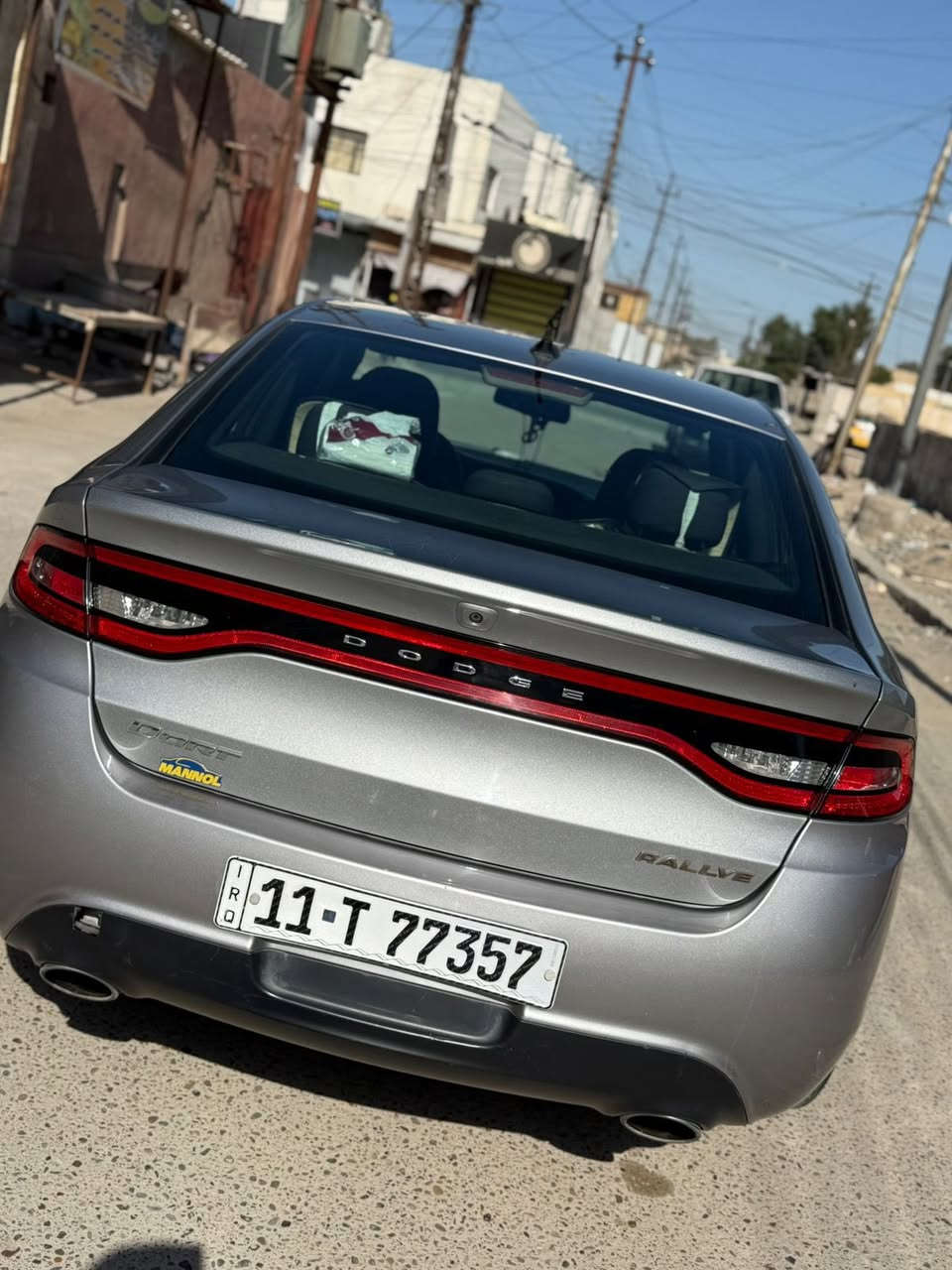 السلام عليكم …
دوج دارت فئة رالي موديل 2015 
فول مواصفات ما عدا الكراسي مخمل مو جلد
الحادث : جاملغ وبنيد 
رقم بغداد
المواصفات :
- تدفئة كشنات
- محرك 4 2400 سلندر تقريباً 184 حصان كير أوتوماتيك 6 سرعات
- شاشة كبيرة
- فتحة سقف
- تحكم ستيرن
- صوت رياضي بلادي
- مثبت سرعة
- ويل كب عنكبوت رياضي
- نظام مانع انزلاق ESC
- ABS
- تدفئة + تبريد
السعر : 89 ورقة
العنوان : بغداد - جسر ديالى
الاتصال على هذا الرقم : ***********
او عن طريق الواتساب على هذا الرقم : ***********
