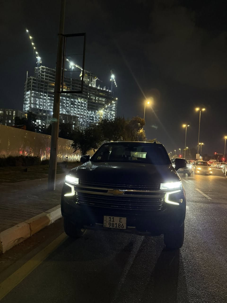 السلام عليكم 
تاهو 2022 lt 
محرك 5300المرغوب
السياره مواصفات lt
بنوراما 
كشنات جلد
كشنات تدفئه
كشنات كهرباء حتى الخلفيات 
رادارات 
تحديد مسار
اوتو 
عدادات شاشه دجتيل رقميه 
نضام صوت bose
شحن لاسلكي
مراة خلفيه تعتيم اوتماتيك
كامرات 360
حساسات امامي خلفي 
رادار تصادم 
تحكم في وضعيات القياده
جنطه كهرباء
ومعروفه موصفات الlt
كير مكينه مكفولات صبغ مكفوله
ماشيه 95الف 
السعر 475 وبيها مجال بسيط مكان بغداد 
***********
