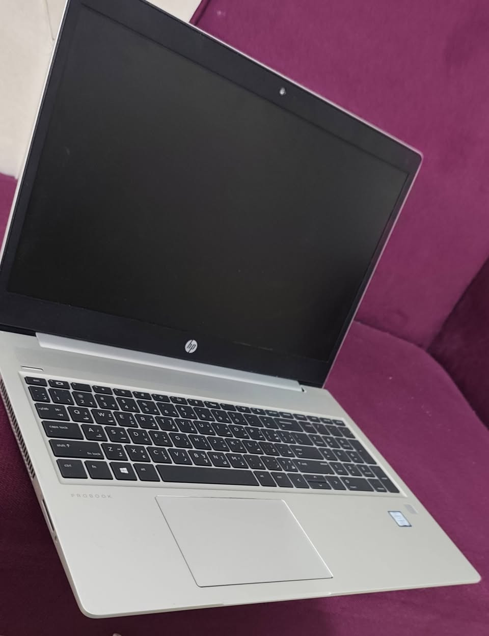 لابتوب hp    ذاكره 512
شاشه 15.6 انج 
نضيف جدآ  .  شاحنته الاصليه ويا 
340  الف . . . 
***********
