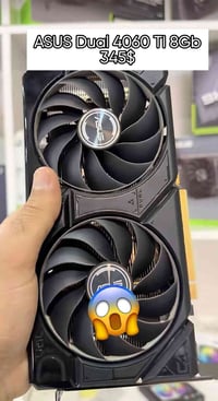 كرت شاشة • 4060 Ti • ASUS • مستعمل • rtx • كرت شاشة ASUS • كرت شاشة مس...