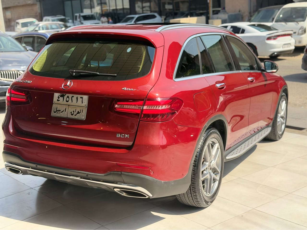GLC 250 خليجي 
2017 AMG 
فول فول مواصفات 
لايتات زينون ليد متحرك 
رادار امامي جانبي خلفي 
بانوراما 
داخل بيجي بيلاد 
كشنات ميموري
بردة جانبية 
بصمة ابواب 
5 كاميرة 
سيارة مكفولة بدون صبغ و تبديل
١٠٠ كم حقيقي ماشية 
مكان سيارة اربيل 
١٩٨$ 
*********** وتس اب
*********** أربيل, العراق
