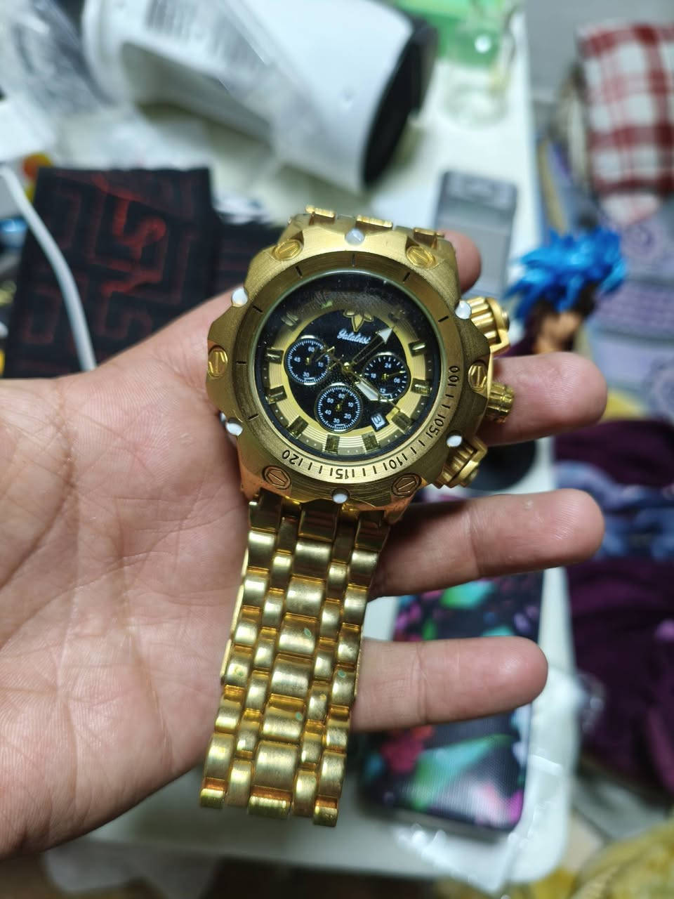 ساعة بهالشكل ضخمة مال امزون
اعلى سعر ابيع


**إذا كنت صاحب هذا الإعلان وتريد حذفه لأي سبب، رجاءا أرسل رسالة إلى الدعم الفني**