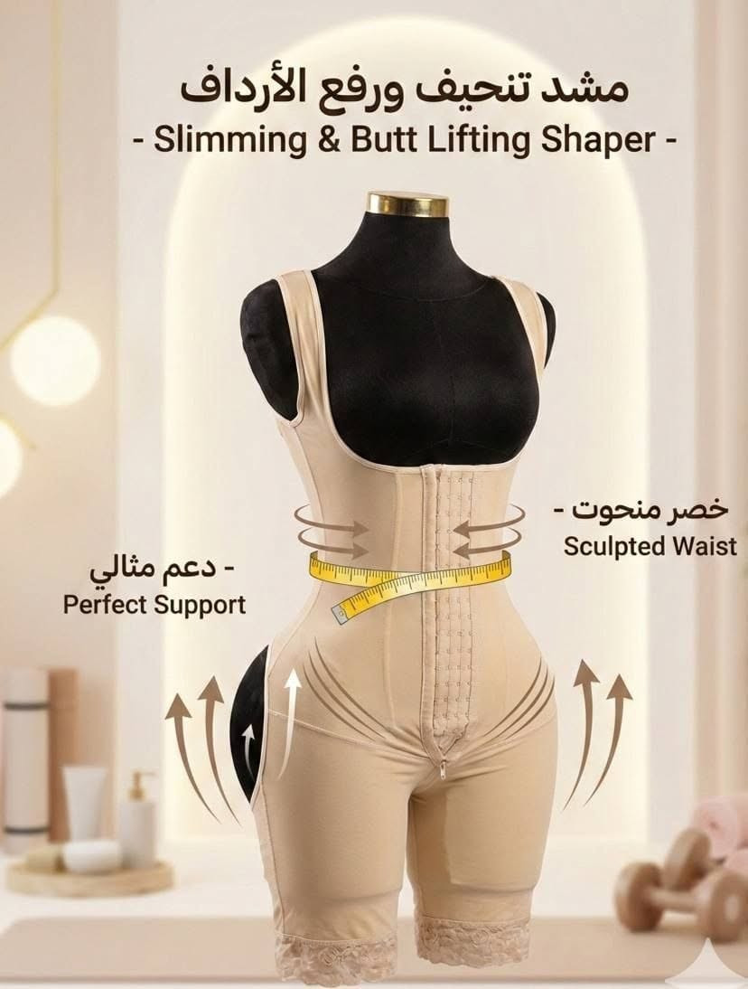 ✨ مشد ONE SHAPE المطور لنحت وتنسيق الجسم (موديل MGT-9061) ✨
احصلي على القوام المثالي الذي تطمحين إليه مع كورسيه "ون شيب" بتصميمه ثلاثي الأبعاد (3D Slimming 2025). مصمم خصيصاً لنحت الجسم، شد عضلات البطن، ورفع الأرداف بفضل تقنيته المتقدمة التي تحتوي على 7 نوابض فولاذية لضمان أفضل نتيجة وثبات عالي.
🌟 أبرز المميزات:

• نحت وتنسيق متكامل: مصنوع من طبقتين لضمان تحكم قوي لشد الخصر والبطن، وتقليل الدهون الزائدة في الأفخاذ والساقين.
• دعم الظهر والصدر: يساعد على تحسين وضعية الظهر، ومصمم بياقة أمامية على شكل حرف U لرفع الصدر وتقليل انتفاخات منطقة الإبط.
• إبراز الأرداف: تصميم ذكي ومدروس يجعل الأرداف تبدو دائرية وممتلئة ومشدودة بشكل طبيعي.
• تحكم مرن: مزود بمشابك معدنية أمامية (Hooks) بـ 4 مستويات للتحكم بدرجة الشد التي تناسبكِ، مع حمالات كتف عريضة وقابلة للتعديل.
• راحة عملية: يتميز بتصميم مبتكر يحتوي على سحاب سفلي مخفي لتسهيل استخدام دورة المياه دون الحاجة لخلع المشد بالكامل.
• ثبات تام: مزود بشريط سيليكون سفلي مانع للانزلاق عند أطراف الساقين لضمان عدم التفاف المشد أو تحركه أثناء النشاط.
💡 متى يمكنكِ استخدامه؟
تصميمه المتناسق والمريح يجعله مثالياً للاستخدام في كل الأوقات: في العمل، المنزل، أثناء التمارين الرياضية، أو حتى بعد العمليات الجراحية لإخفاء الترهلات وإظهار الجسم بصورة مثالية.
📏 المقاسات المتوفرة:
متوفر بمقاسات متعددة تناسب الجميع: (M, L, XL, 2XL, 3XL).

السعر  خاص للاستفسار يرجى مراسلة الصفحة 
توصيل جميع المحافظات العراق


**إذا كنت صاحب هذا الإعلان وتريد حذفه لأي سبب، رجاءا أرسل رسالة إلى الدعم الفني**