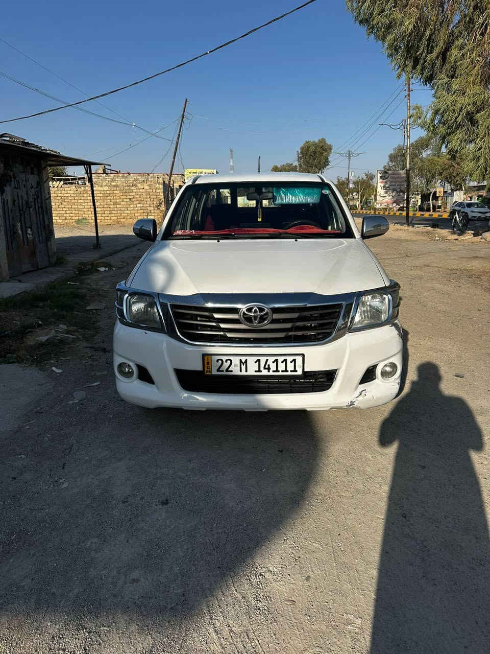 •للبيع:  تويوتا هايلوكس 2013
• ⁠العداد: 230 ألف كم 
 • المكينة: ما مفتوحة
 • الرقم: أربيل
 • السنوية: سارية (ما منتهية)
 • المالك: المالك الشرعي موجود
 • شرط البيع: تحويل فوري
 • رقم مميز: 14111 أربيل
              الرقم الهاتف 
***********
***********
