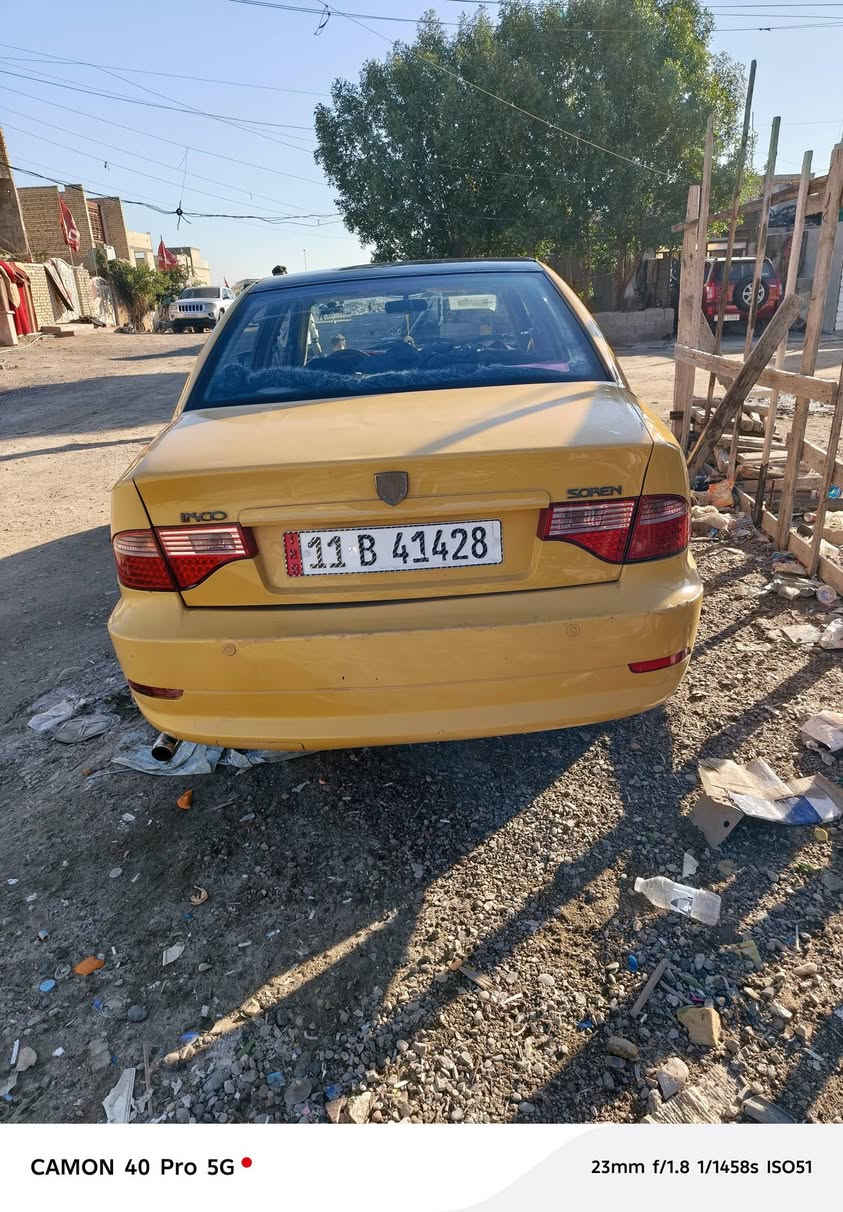 يالله سلام عليكم سمند سورن ٢٠١١سياره حلوه نضام شركه مكفوله من الضربه وصبغ سياره نقصها بس صدر سعرها
سياره بسمي شاشه كشنات كهرباء صندوق كهرباي فول واضح كلشي بلصور ***********سعر 41
