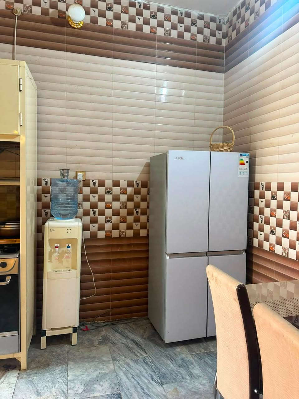 بيت بلسكان الصناعي حي الاسره النزله الاولى بالاخير 
بيت طابو صرف جاهز جميع النواحي 200متر بناء حديث
للبيع او المراوس السعر 152وبي مجال 
للاستفسار ***********
