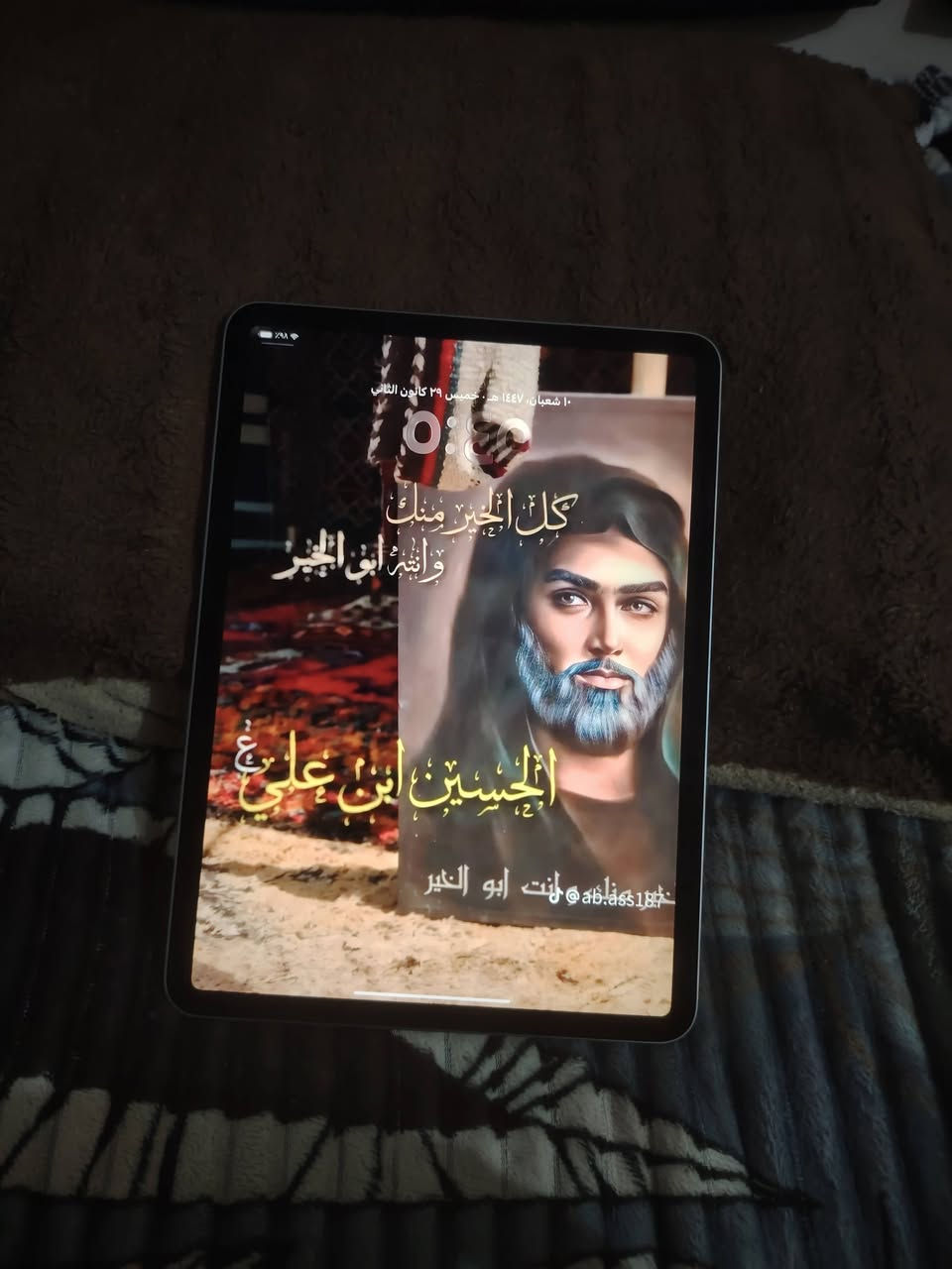 خوان سلام عليكم شباب عندي ايباد ١١ ام توه ايباد بعده جديد كلش وشرط مابيه اييي شي ولا شخط ولا كسر وين ماتريد تفحص افحص الذاكره ١٢٨ / البطاريه مامتاكد منه بس اقتعد ٨٥ / والشحن ماله خير من الله والحسن مستخدمينه فقط بس دراسه مكاني ناصريه توصيل ماعندي؛ السعر 650 / وبيه مجال حك الجيه الرقم والاستفسارا *********** /مامتواجد على الفيس واتساب /
