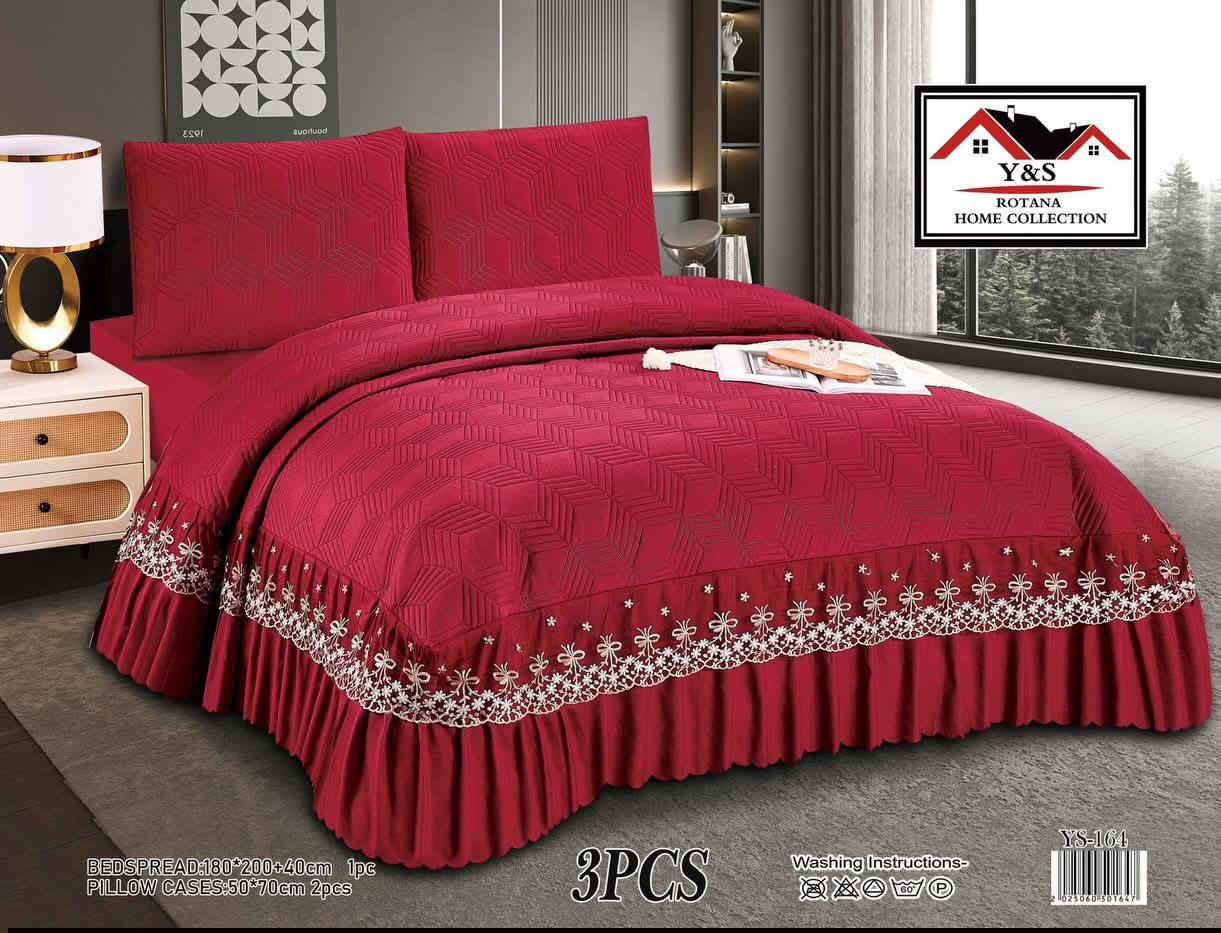 فرشه  نفرين مبطن ثقيل كشكش دانتيل 
(جنطه سيم كبيره ) يحتوي على لاستيك بالاطراف للتثبيت
 مع وجهين مخدة 
الخامية قطنية باردة 
السعر 24 الف فقط 

يتوفر توصيل داخل هيت ولجميع محافظات العراق


**إذا كنت صاحب هذا الإعلان وتريد حذفه لأي سبب، رجاءا أرسل رسالة إلى الدعم الفني**