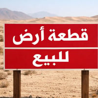 من رخصة الادمن 🚨 السلام عليكم . قطعة ارض للبيع مساحتها دونم وربع العنو...