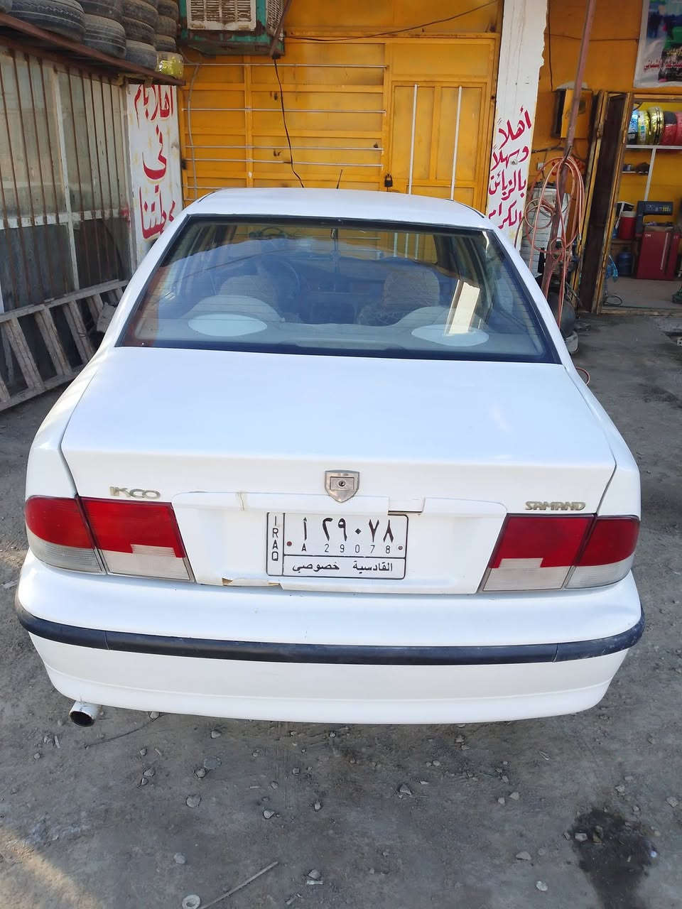 السلام عليكم سمند 2010مكينه كير خير من الله حداديه تخم تاير كله جديد العنوان ديوانيه السعر33وبيه مجال***********
