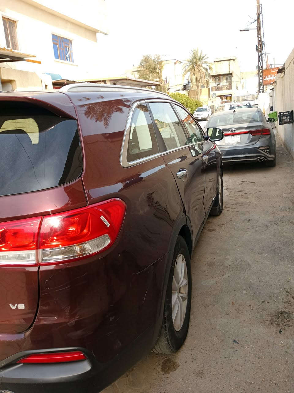 سلام عليكم
سورنتو موديل 18 
حادثهه جاملغ وبنيد بدون دواخل 
وبيهه كلير ب أمريكا 
بدون دواخل لغد شاصي مكفول 
سونار داخل المنشور 
مكينه 6 سلندر 
7 راكب 
سياره جديده واحلا من الصور 
السعر 165
مكان مدينة الصدر 
للاستفسار ***********
