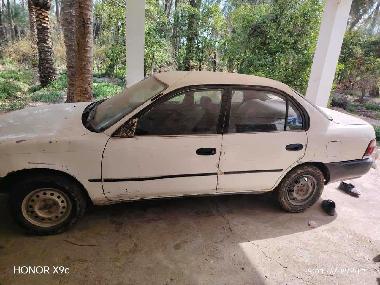 السلام عليكم 
كورولا موديل 1996
بلاد يسرى كير عادي رقم ديالى 
العنوان. ديالى - الخالص 
35وبيها مجال بسيط
‏‪***********‬‏
