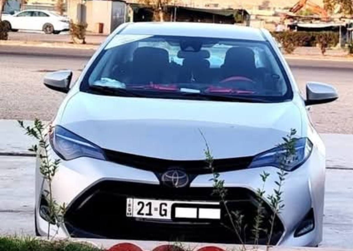 Toyota Corolla 2017Le
رقم سليمانيه بأسمي شرط التحويل (هزة سنوية جديد)
 (( السيارة ماشية 102 ))
 • ضررها قطعة وحدة فقط البونيد مبدل تجاري ...
 وبالجامرلغ تعديل بارد ... والسونار مرفق بالمنشور
🔹 الموديل: 2017Le
🔹 المحرك: 1800
🔹 اللون: سلڤر
 -شاشة بلادي
 -كامرة خلفية
 -تحكم ستيرن
-رادر امامي
-حجر بيئة
-تخم تاير جديد
-السيارة گاعدة ماناقصها شي 
السعر. 147$ و بي مجال بسيط
   مكاني طوزخورماتو 
‏📞 ***********
