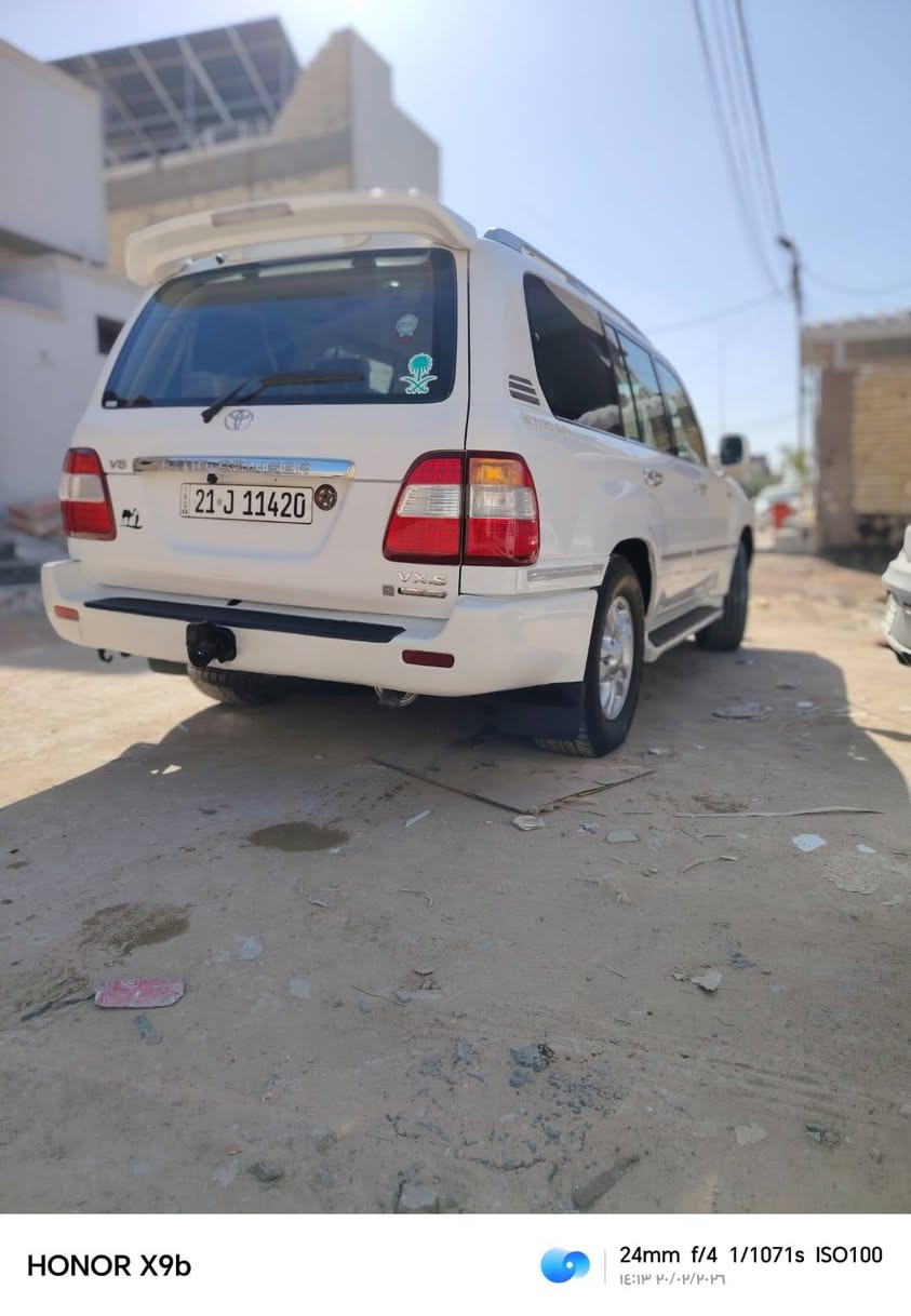 السلام عليكم للبيع لاندكروزر فيكسار مديل 2002 كفاله ماعده جملغ صبغ اليمن الإمامي محرك ٨ شاشه ليزري موصفات لكزز مكفوله من ضربه والخياس مكاني النجف 
رقمي ***********
