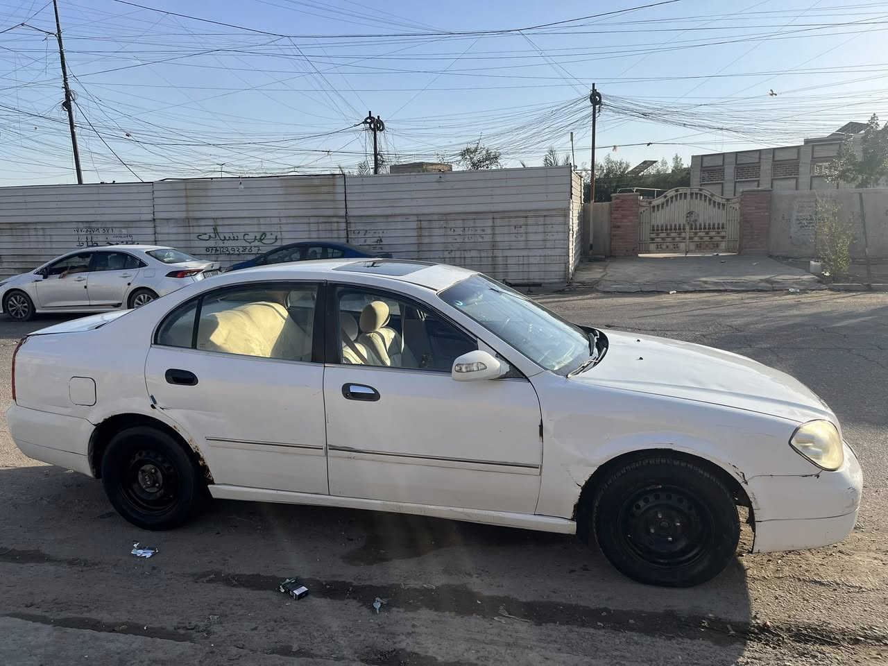 السلام عليكم عندي شيري استره للبيع 2008 بيه طخه بالجاملغ الامامي مال جهت الصدر او بيه ضربه بالجنطه مالته السياره يرادله دبلات خلفيه مكينه كير تبريد كله جاهز غرفتها زينه السعر 41 او بيه مجال للشراي المكان صيطرت الشعب القديمه ***********
