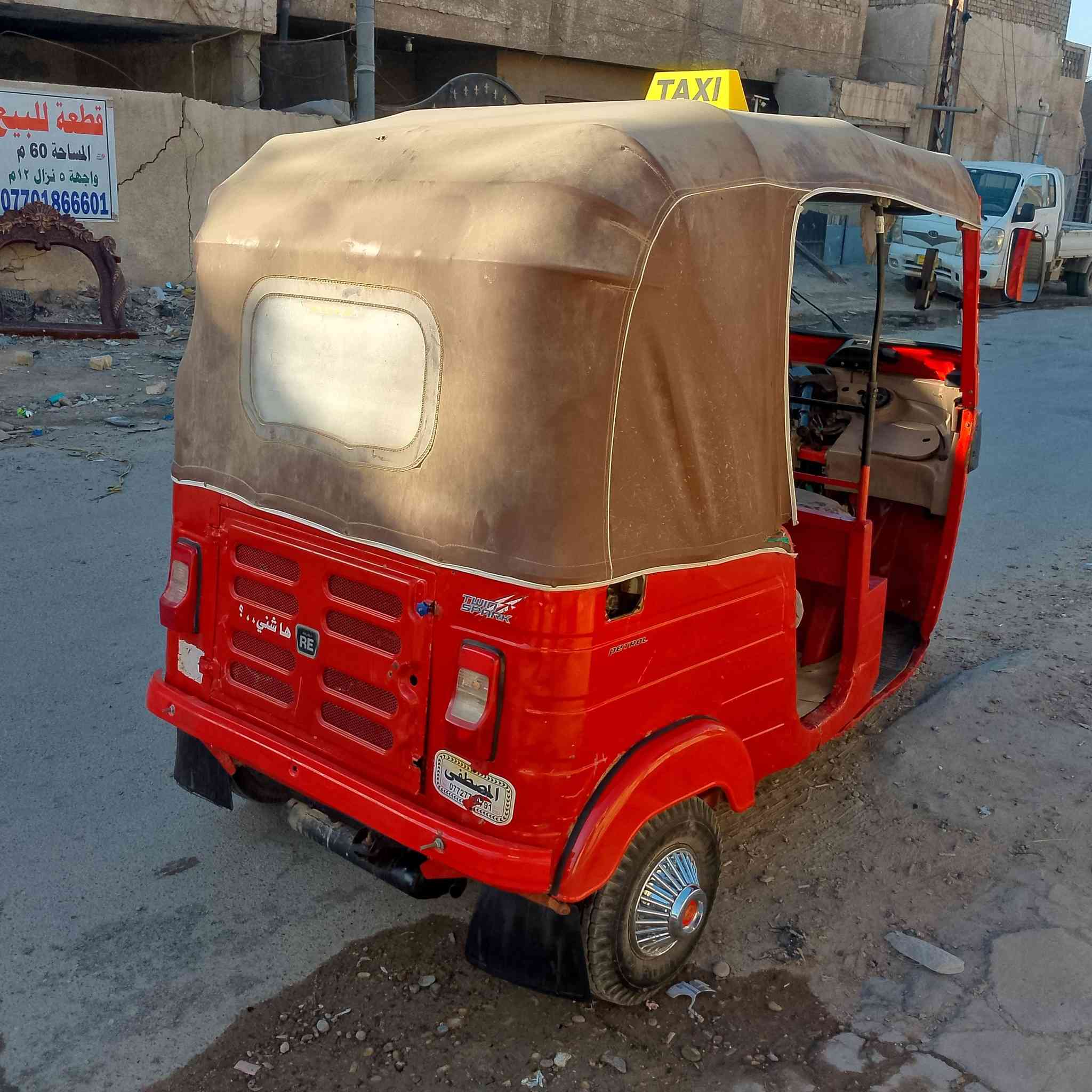 سلام عليكم تكتك 19 أوراق شرط ترقيم تكتك مكينه كير اكسل تخم تاير كهربائيات كله شغاله لايتات زنون مسجل كبات دوشمه تكتك اي نقص ما بيه سعر 4400 مكان بغداد البياع شرطه خامسه لاستفسار ***********
